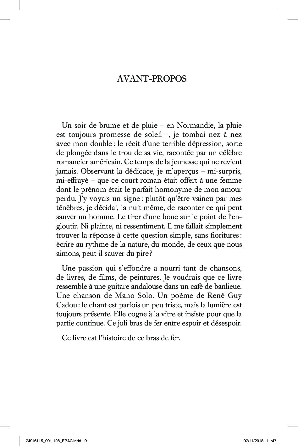 Bonnes Feuilles Basse Avant Propos