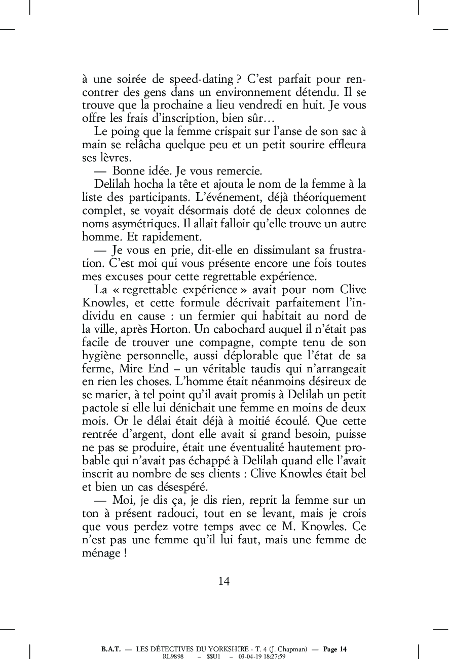 Bonnes Feuilles Basse P39